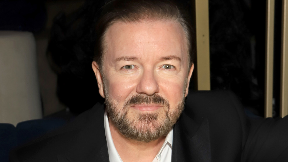 Ricky Gervais alla festa dei Golden Globes