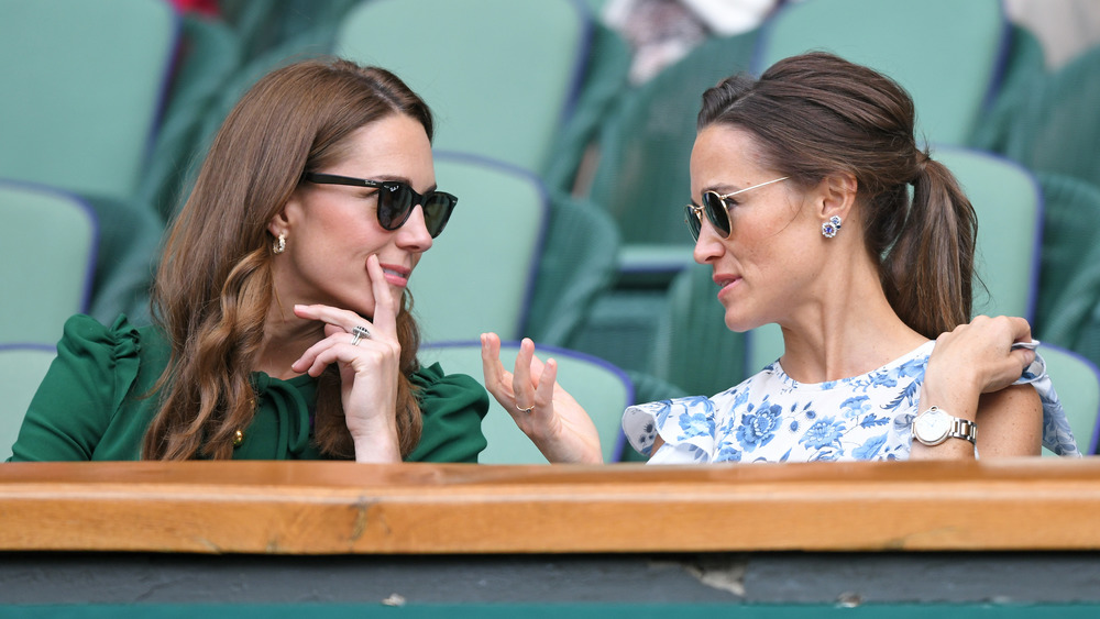 Kate Middleton, Pippa Middleton, parlando