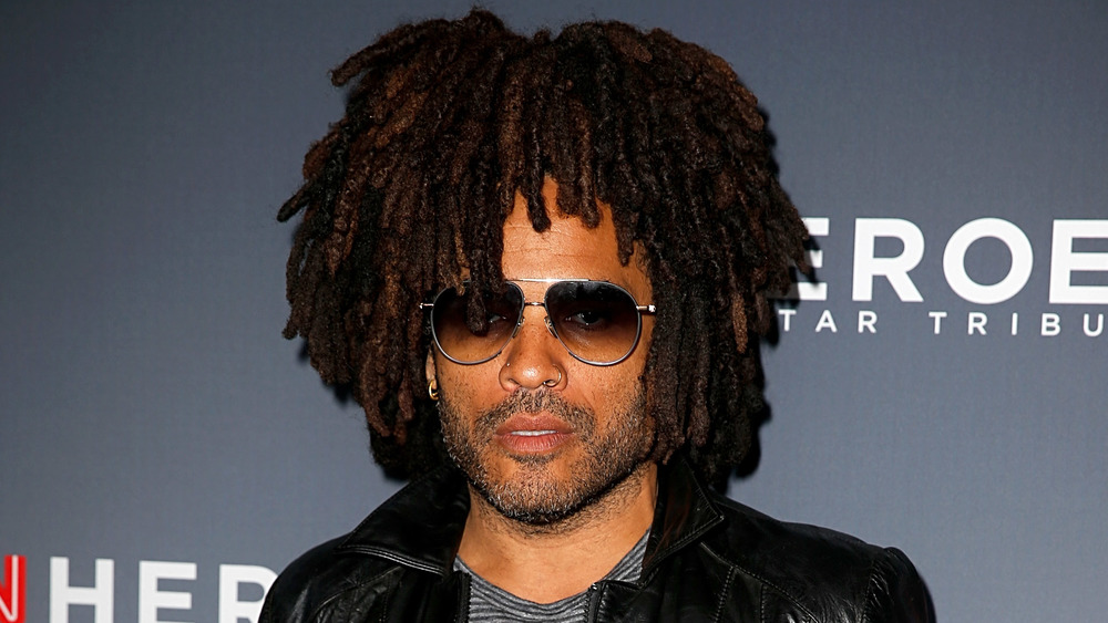 Lenny Kravitz in posa