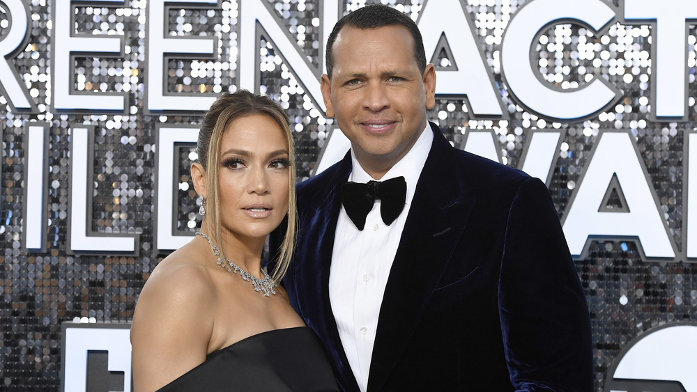 Jennifer Lopez e Alex Rodriguez sul tappeto rosso