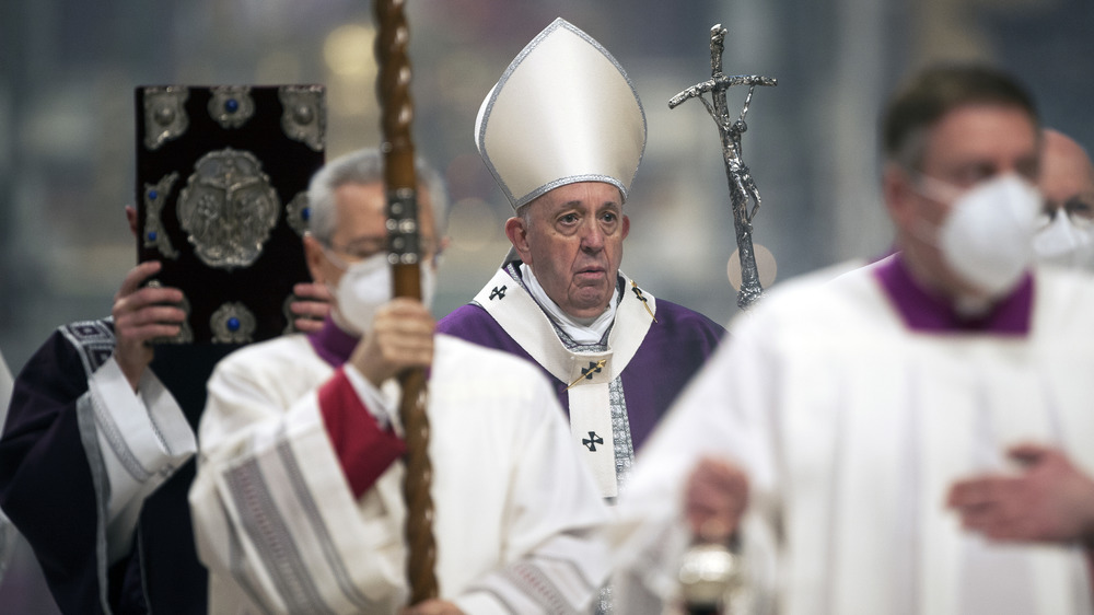 Papa Francesco alla messa a Erbil, Iraq, marzo 2021