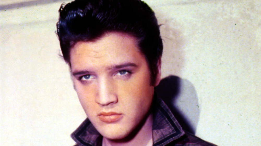 Elvis Presley in un ritratto