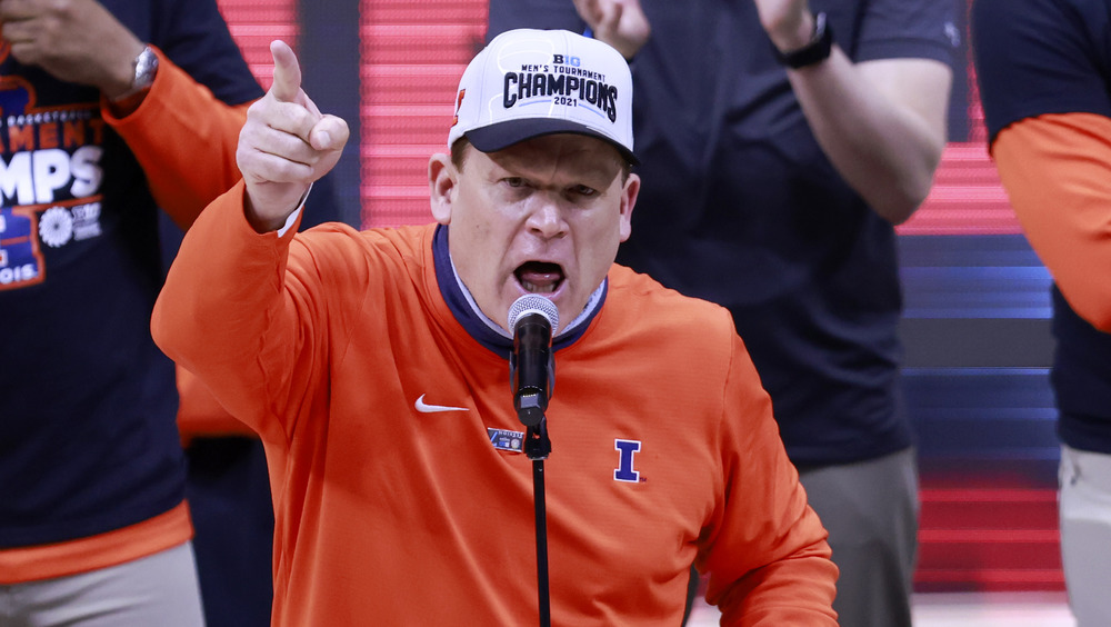 Brad Underwood in festa