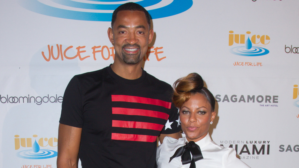 Juwan Howard e Jenine Wardally posano insieme