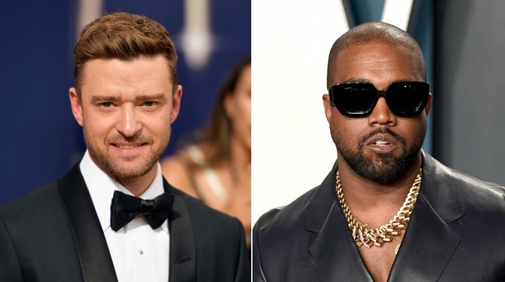 Justin Timberlake, immagine divisa di Kanye West