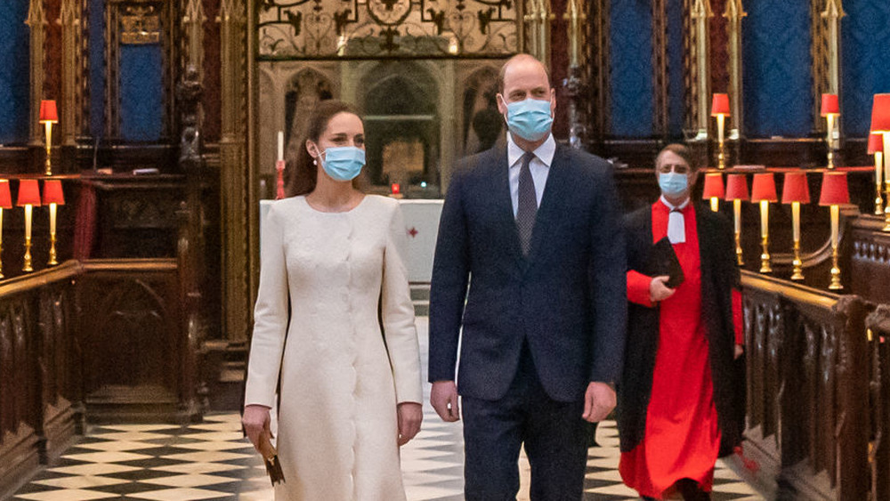 Kate Middleton e il principe William al centro di vaccinazione dell'Abbazia di Westminster