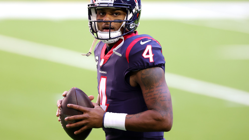 Deshaun Watson nei panni dei Tennessee Titans nel 2021