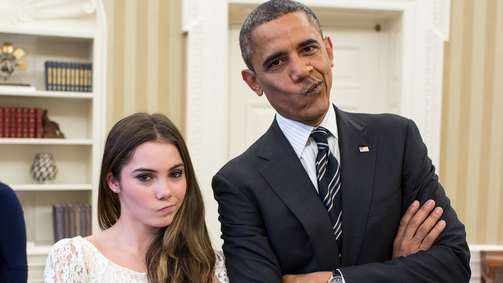 McKayla Maroney e Barack Obama