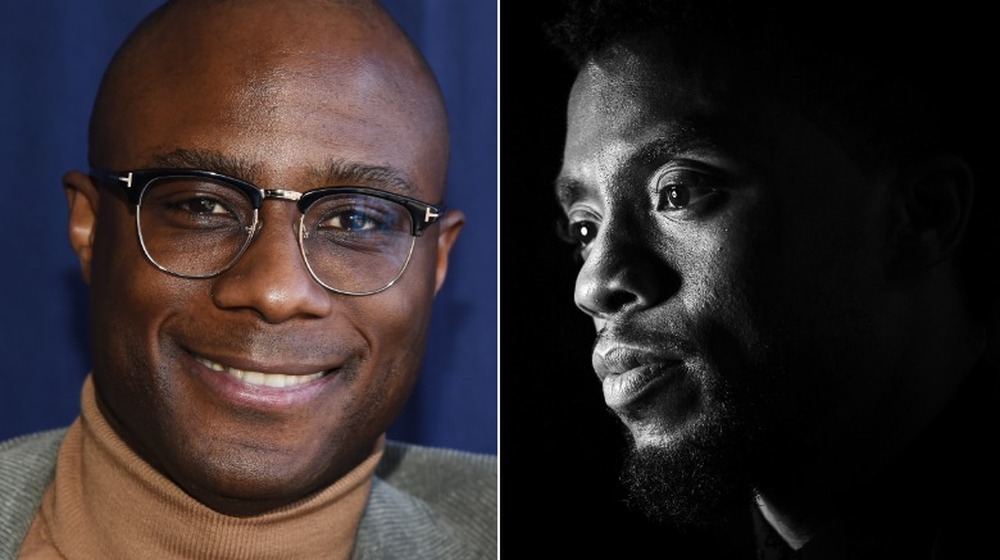 Barry Jenkins sorridente, profilo di Chadwick Boseman