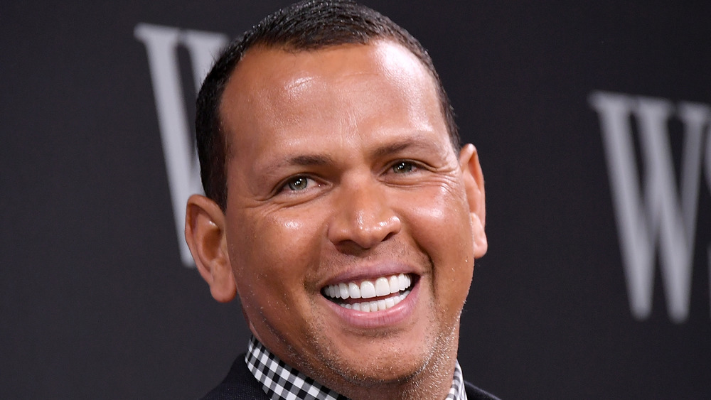 Alex Rodriguez sorride