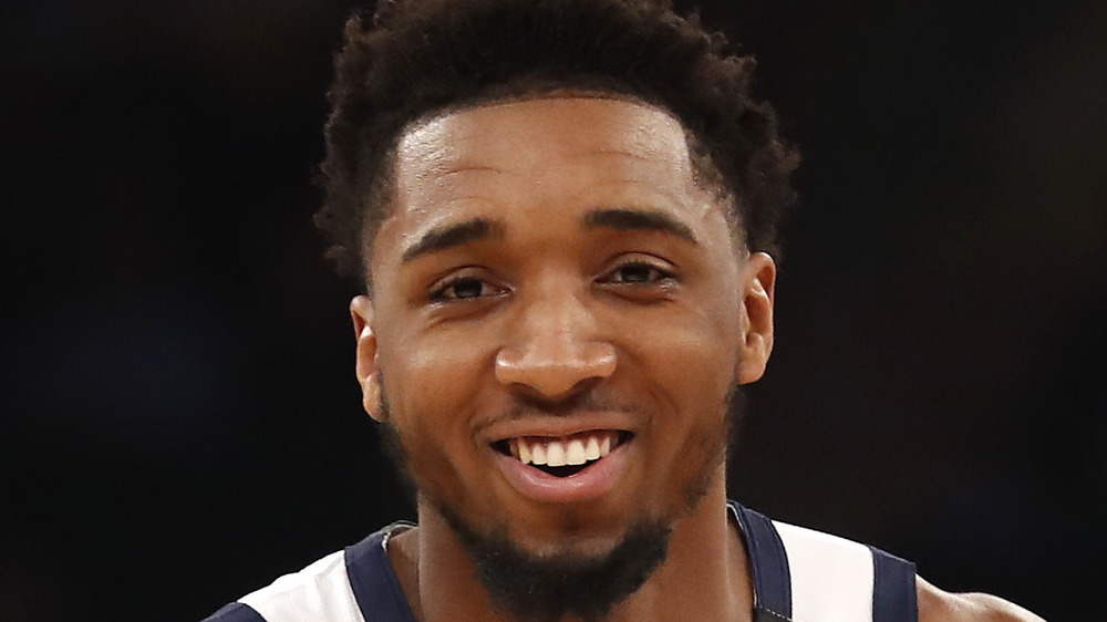 Donovan Mitchell sorride 