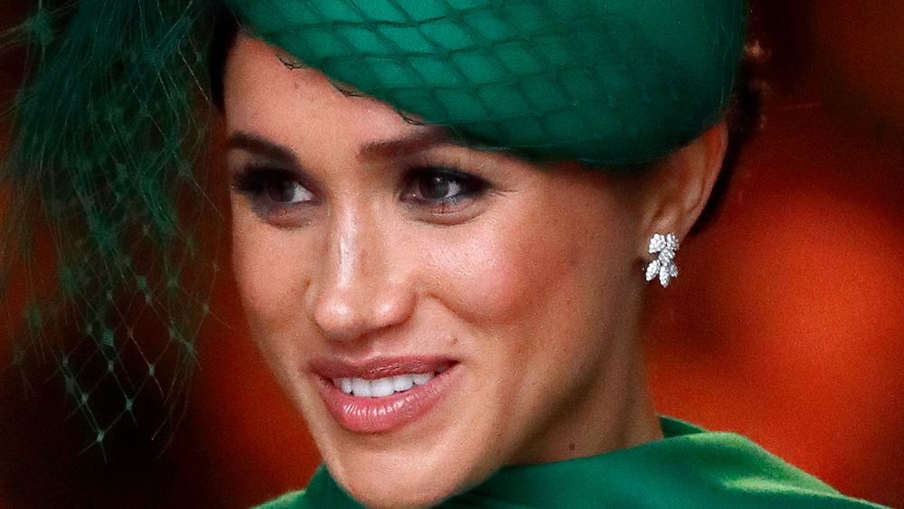 Cappello verde di Meghan Markle