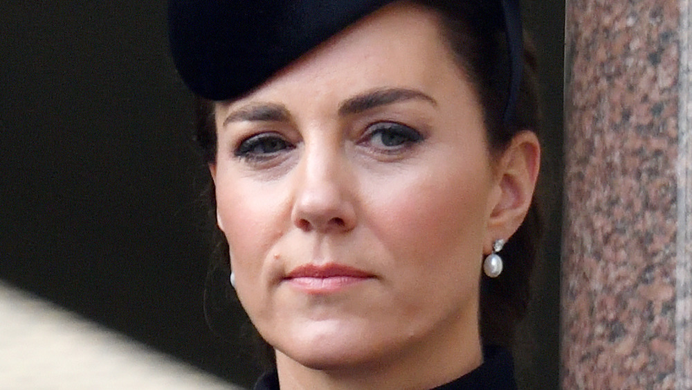 Kate Middleton sembra seria