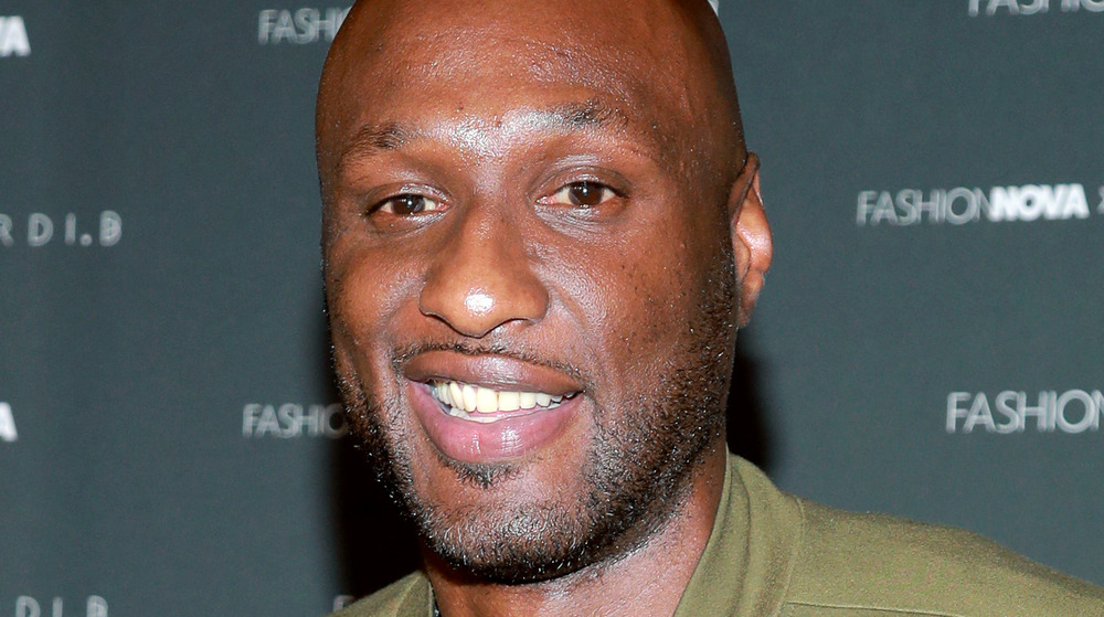 Lamar Odom sorride