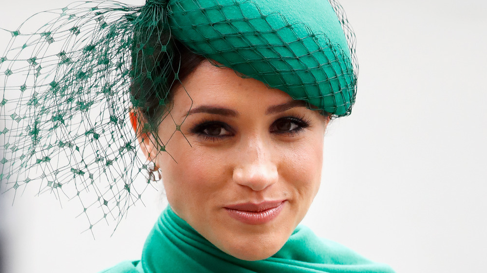 Meghan Markle indossava il verde smeraldo a un evento 