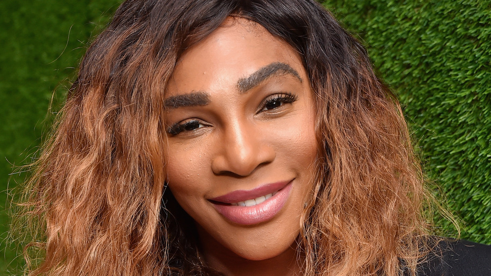 Serena Williams capelli sciolti