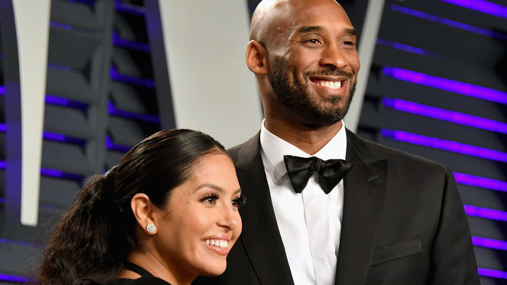 Vanessa Bryant e Kobe Bryant sul tappeto rosso