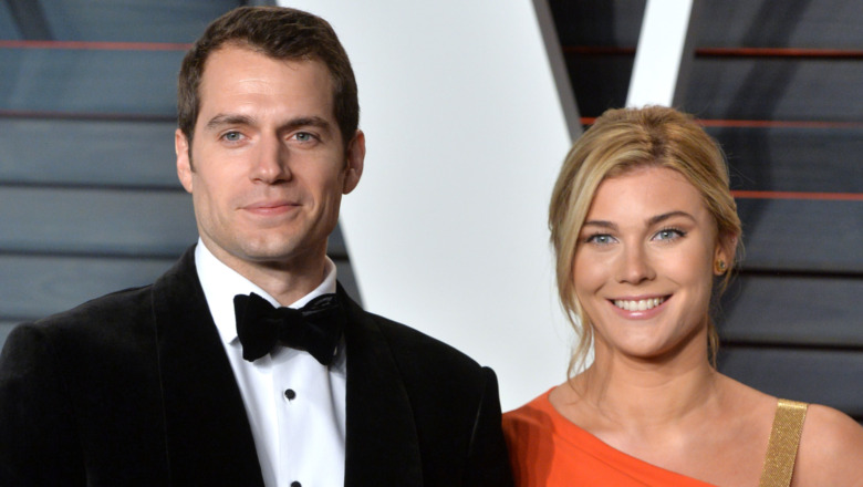 Henry Cavill e Tara King a un evento degli Oscar