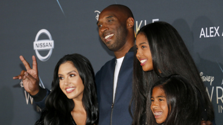 Kobe Bryant, Vanessa Bryant, Gianna Maria Onore Bryant e Natalia Diamante Bryant