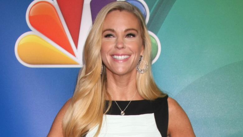 Kate Gosselin sorride sul tappeto rosso