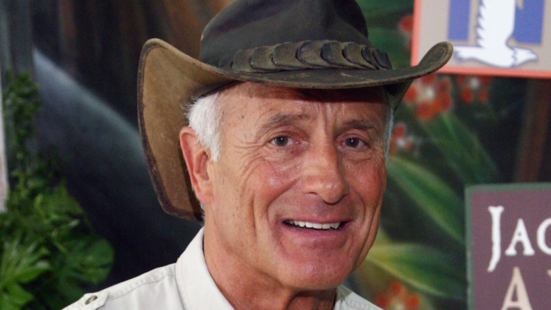 Jack Hanna fa una smorfia