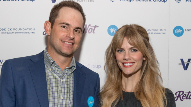 Brooklyn Decker e Andy Roddick su un tappeto rosso