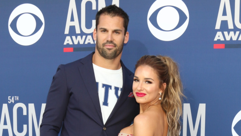 Eric Decker e Jessie James Decker sul tappeto rosso