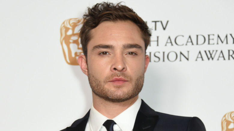 Ed Westwick in posa