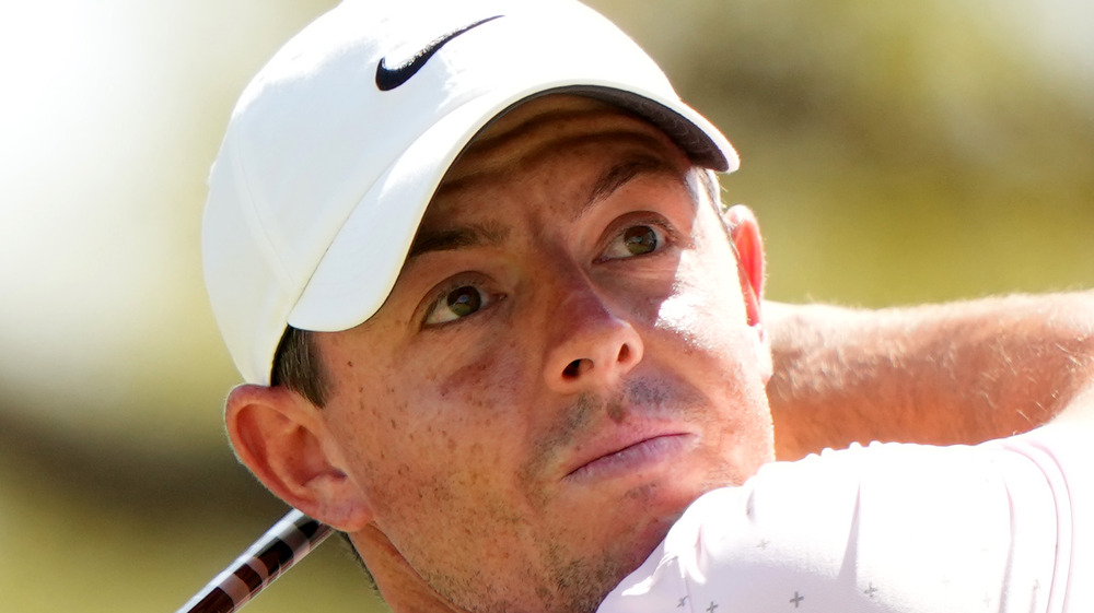 Rory McIlvoy a metà swing