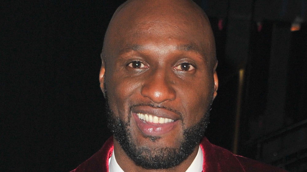 Lamar Odom assiste allo spettacolo della stagione 28 "Dancing With The Stars"