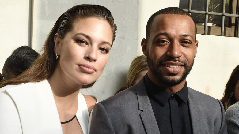 Ashley Graham e Justin Ervin posano insieme