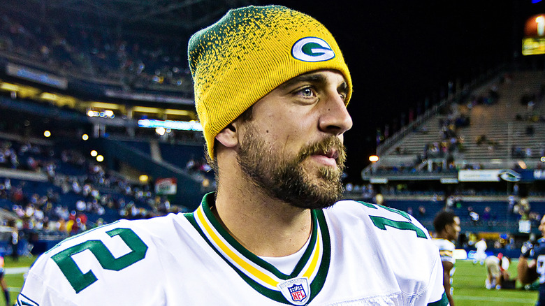 Aaron Rodgers sul campo