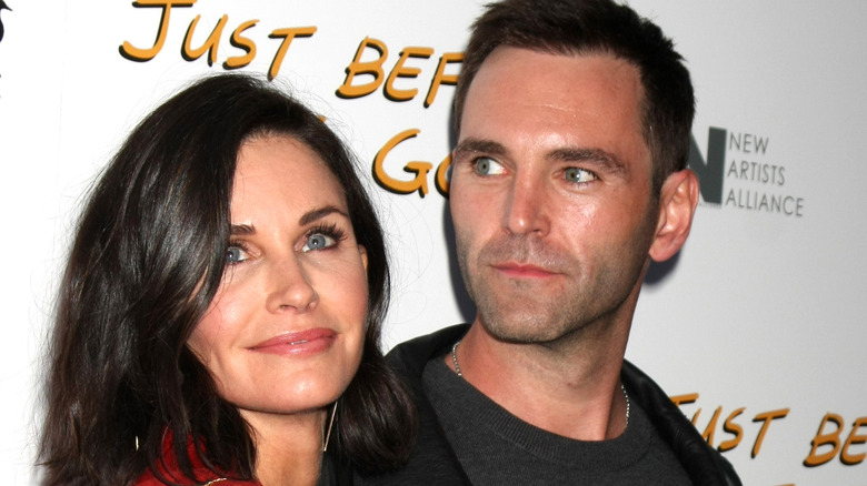 Courteney Cox e Johnny McDaid all'evento