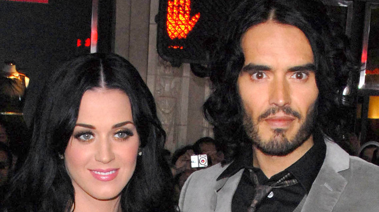 Katy Perry e Russell Brand a un evento