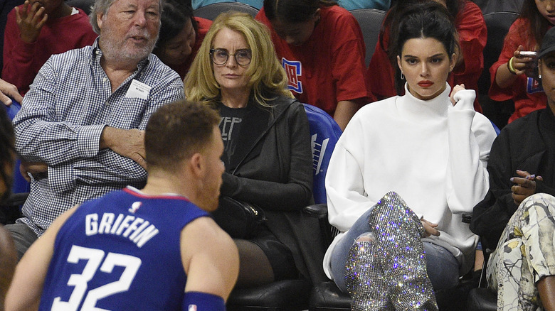 Kendall Jenner alla partita di Blake Griffin