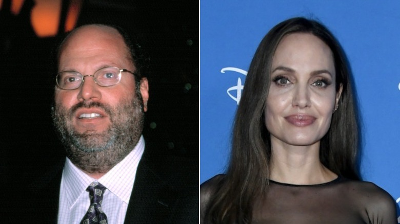 Scott Rudin fa una smorfia e Angelina Jolie sorride