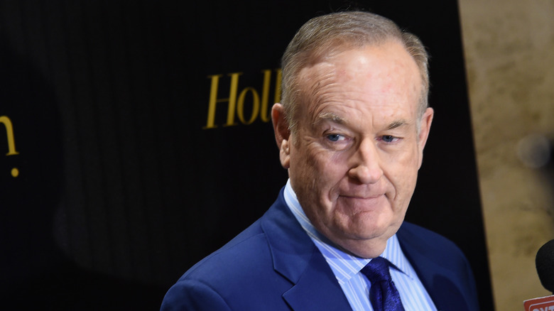 Bill O'Reilly all'evento, camminando