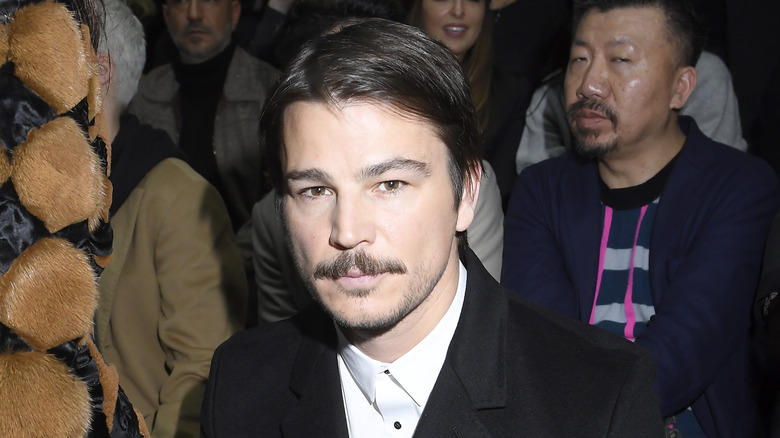 Josh Hartnett a una sfilata di moda Dior