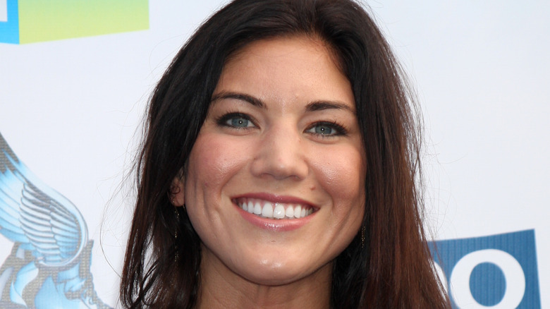 Hope Solo sorride