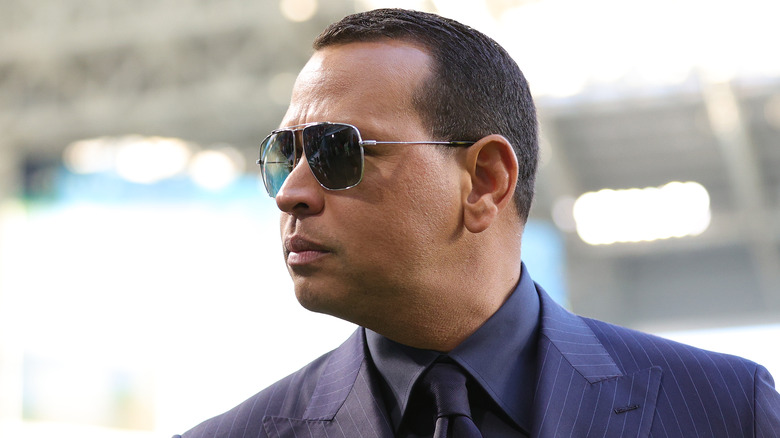 Alex Rodriguez al Super Bowl LIV 2020