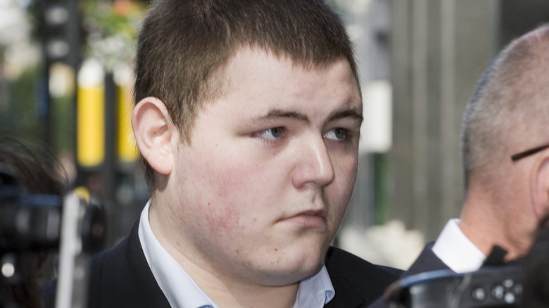 Jamie Waylett fuori dal tribunale