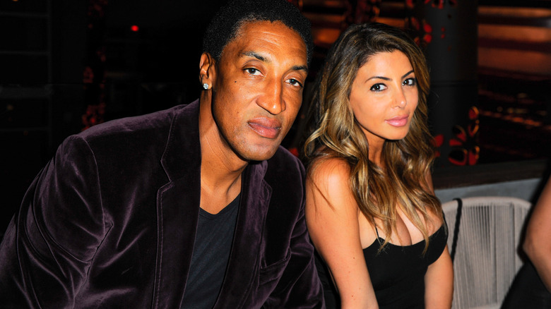 Scottie Pippen, Larsa Pippen, in posa