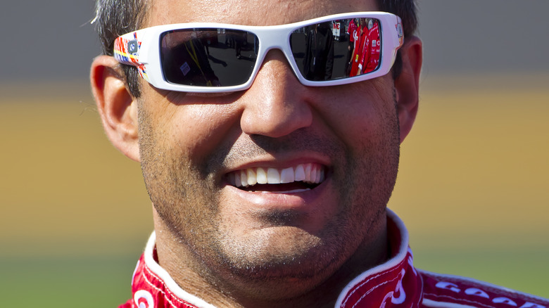 Juan Pablo Montoya all'evento di corsa 