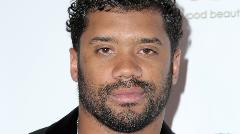 Russell Wilson, tappeto rosso