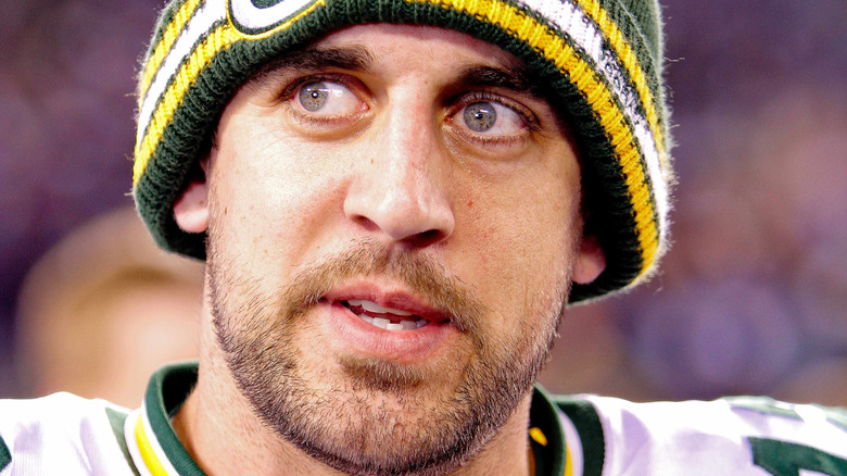 Aaron Rodgers dopo la partita