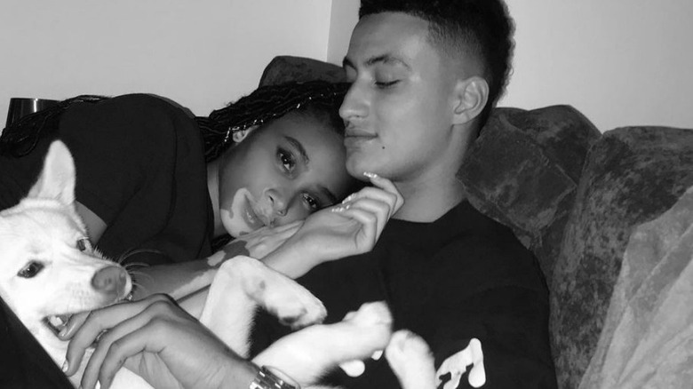 Winnie Harlow e Kyle Kuzma 