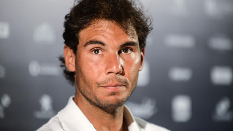 Rafael Nadal in conferenza stampa