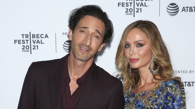 Adrien Brody e Georgina Chapman al Tribeca Festival 2021 