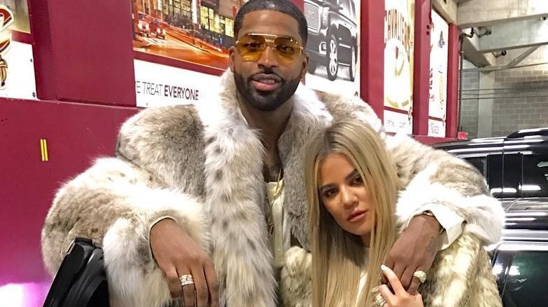 Tristan Thompson e Khloe Kardashian insieme