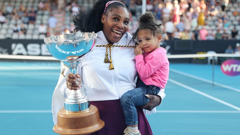 Serena Williams e sua figlia Alexis Olympia Ohanian